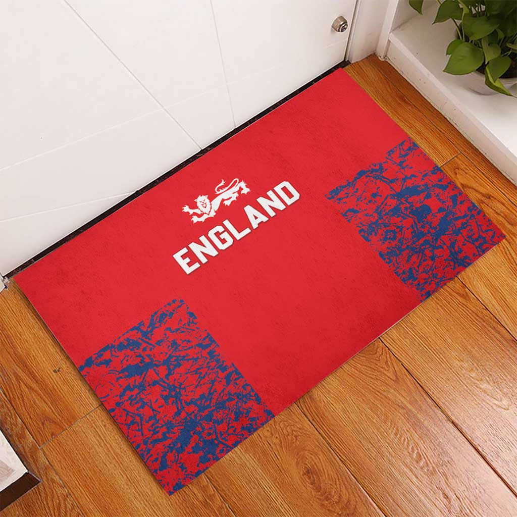 England Cricket Rubber Doormat Go Three Lions Simple Style LT05 - Wonder Print Shop