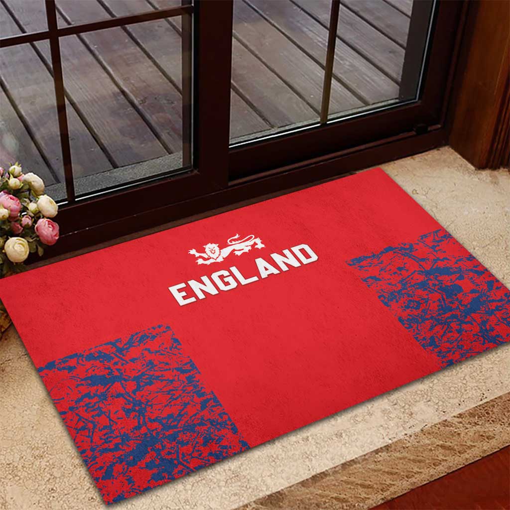 England Cricket Rubber Doormat Go Three Lions Simple Style LT05 - Wonder Print Shop