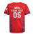 Custom England Cricket Rugby Jersey Go Three Lions Simple Style LT05 - Wonder Print Shop