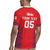 Custom England Cricket Rugby Jersey Go Three Lions Simple Style LT05 - Wonder Print Shop