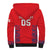 Custom England Cricket Sherpa Hoodie Go Three Lions Simple Style LT05 - Wonder Print Shop