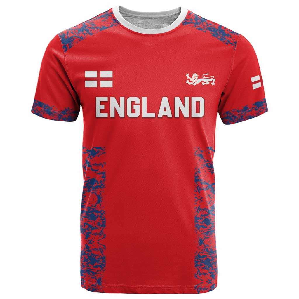 Custom England Cricket T Shirt Go Three Lions Simple Style LT05 - Wonder Print Shop