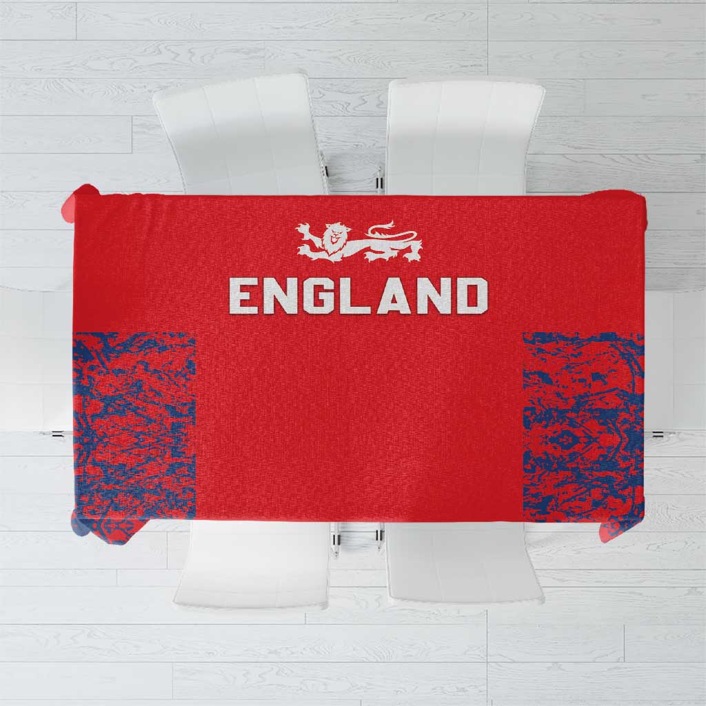 England Cricket Tablecloth Go Three Lions Simple Style LT05 - Wonder Print Shop