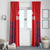 England Cricket Window Curtain Go Three Lions Simple Style LT05 - Wonder Print Shop