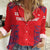 Custom England Cricket Women Casual Shirt Go Three Lions Simple Style LT05 - Wonder Print Shop