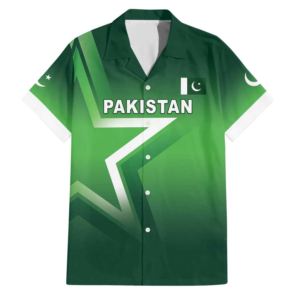 Custom Pakistan Cricket Family Matching Mermaid Dress and Hawaiian Shirt Go Champions Shaheens LT05 - Wonder Print Shop