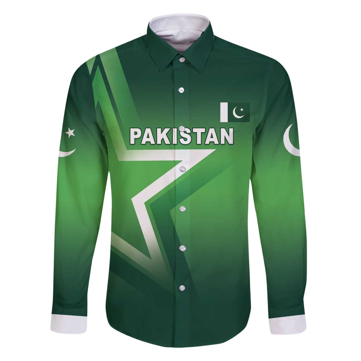 Custom Pakistan Cricket Family Matching Off The Shoulder Long Sleeve Dress and Hawaiian Shirt Go Champions Shaheens LT05 - Wonder Print Shop