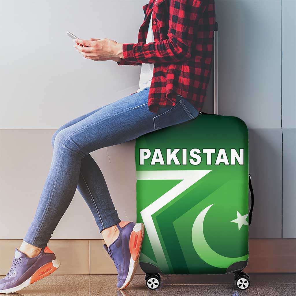 Pakistan Cricket Luggage Cover Go Champions Shaheens LT05 - Wonder Print Shop