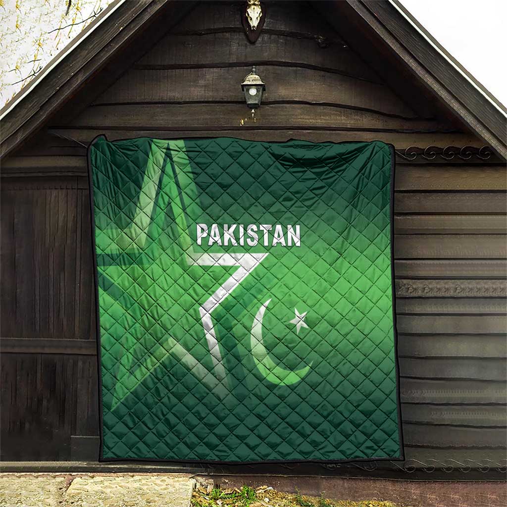 Pakistan Cricket Quilt Go Champions Shaheens LT05 - Wonder Print Shop