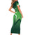 Custom Pakistan Cricket Short Sleeve Bodycon Dress Go Champions Shaheens LT05 - Wonder Print Shop