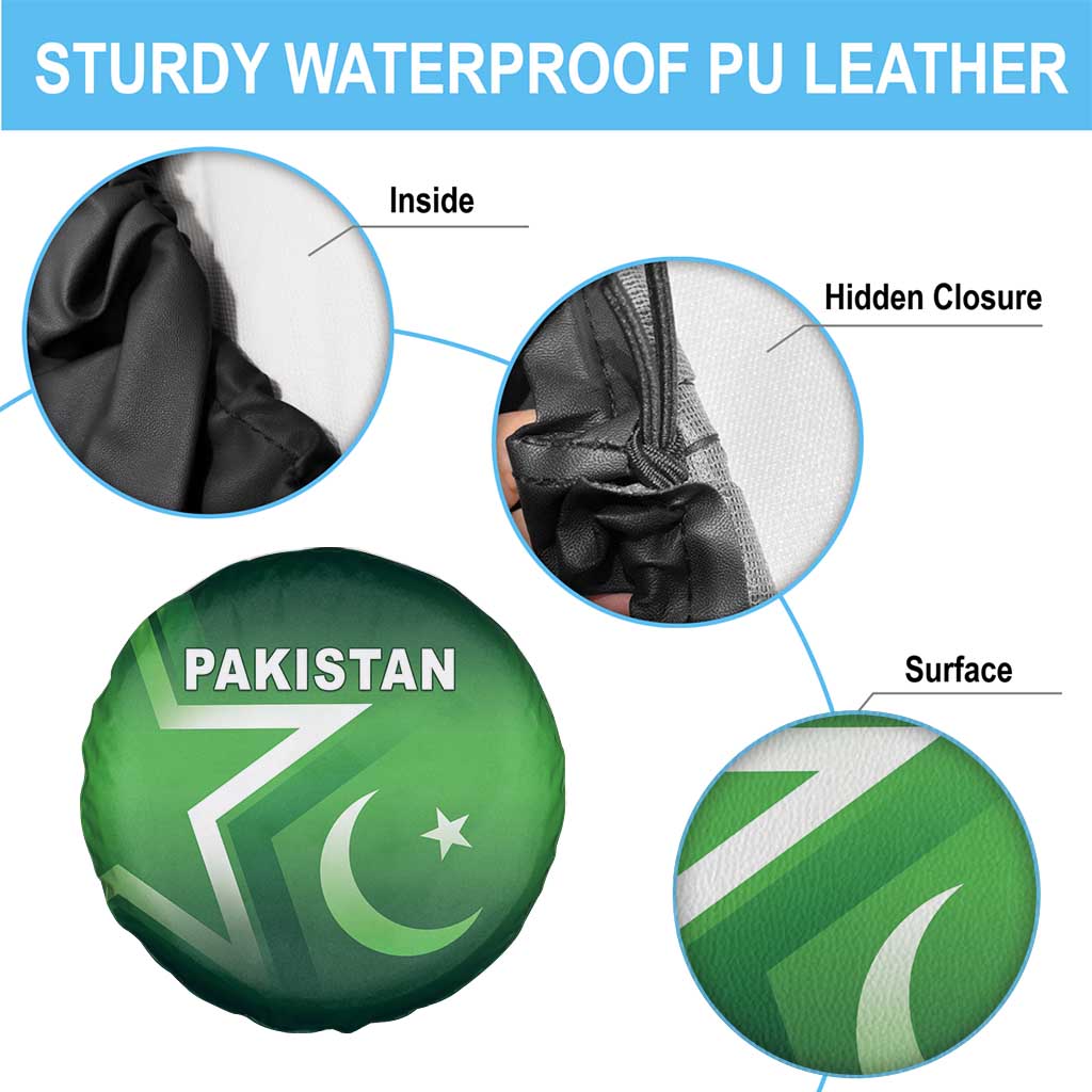 Pakistan Cricket Spare Tire Cover Go Champions Shaheens LT05 - Wonder Print Shop