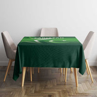 Pakistan Cricket Tablecloth Go Champions Shaheens LT05 - Wonder Print Shop