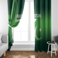 Pakistan Cricket Window Curtain Go Champions Shaheens LT05 - Wonder Print Shop