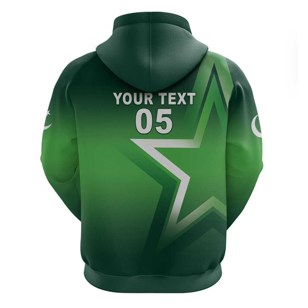 Custom Pakistan Cricket Zip Hoodie Go Champions Shaheens LT05 - Wonder Print Shop