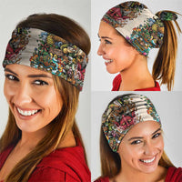 Hawaii And Japan Neck Gaiter Tiki With Oni Mask - Wonder Print Shop