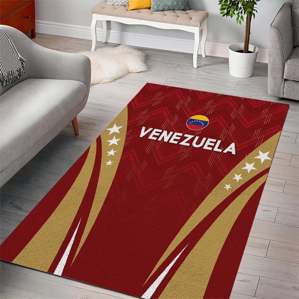 Venezuela Football Area Rug Go Champions
