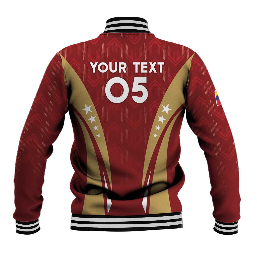 Custom Venezuela Football Baseball Jacket Go Champions
