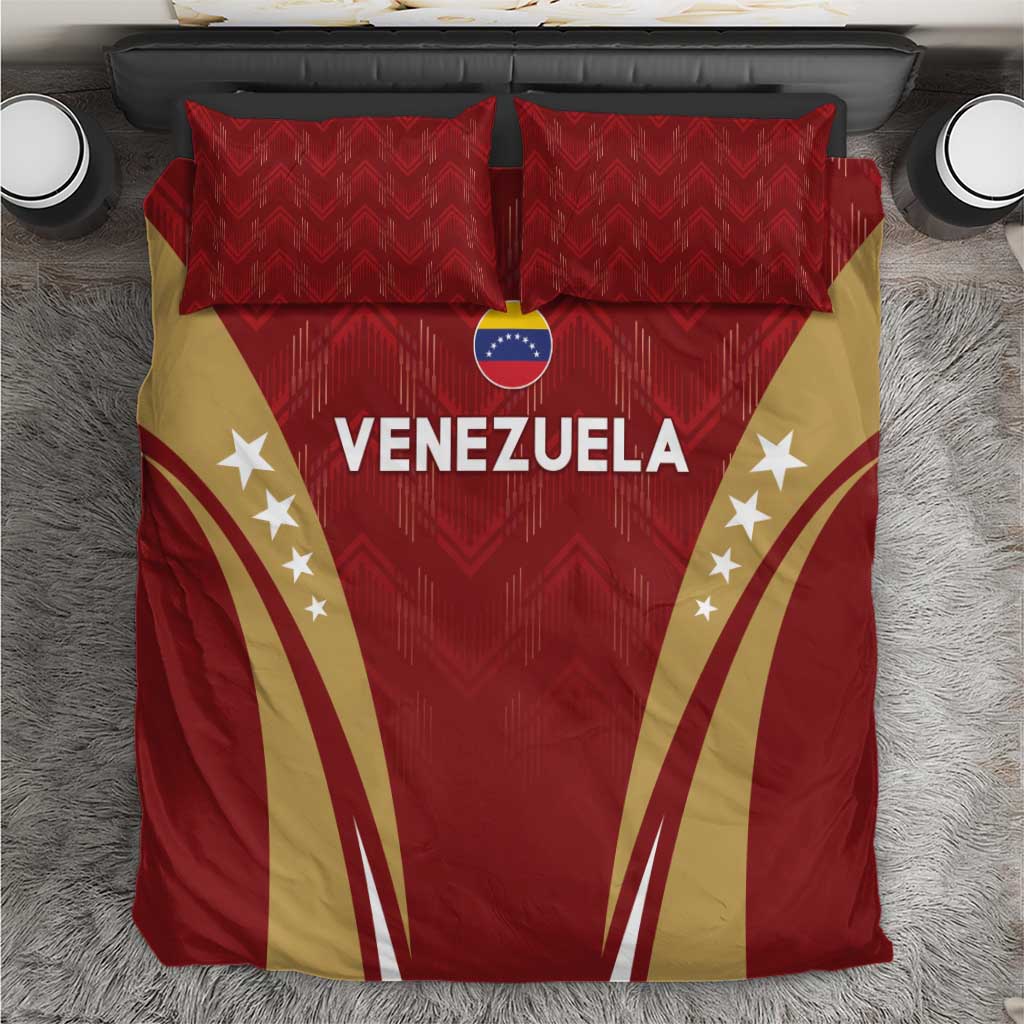 Venezuela Football Bedding Set Go Champions