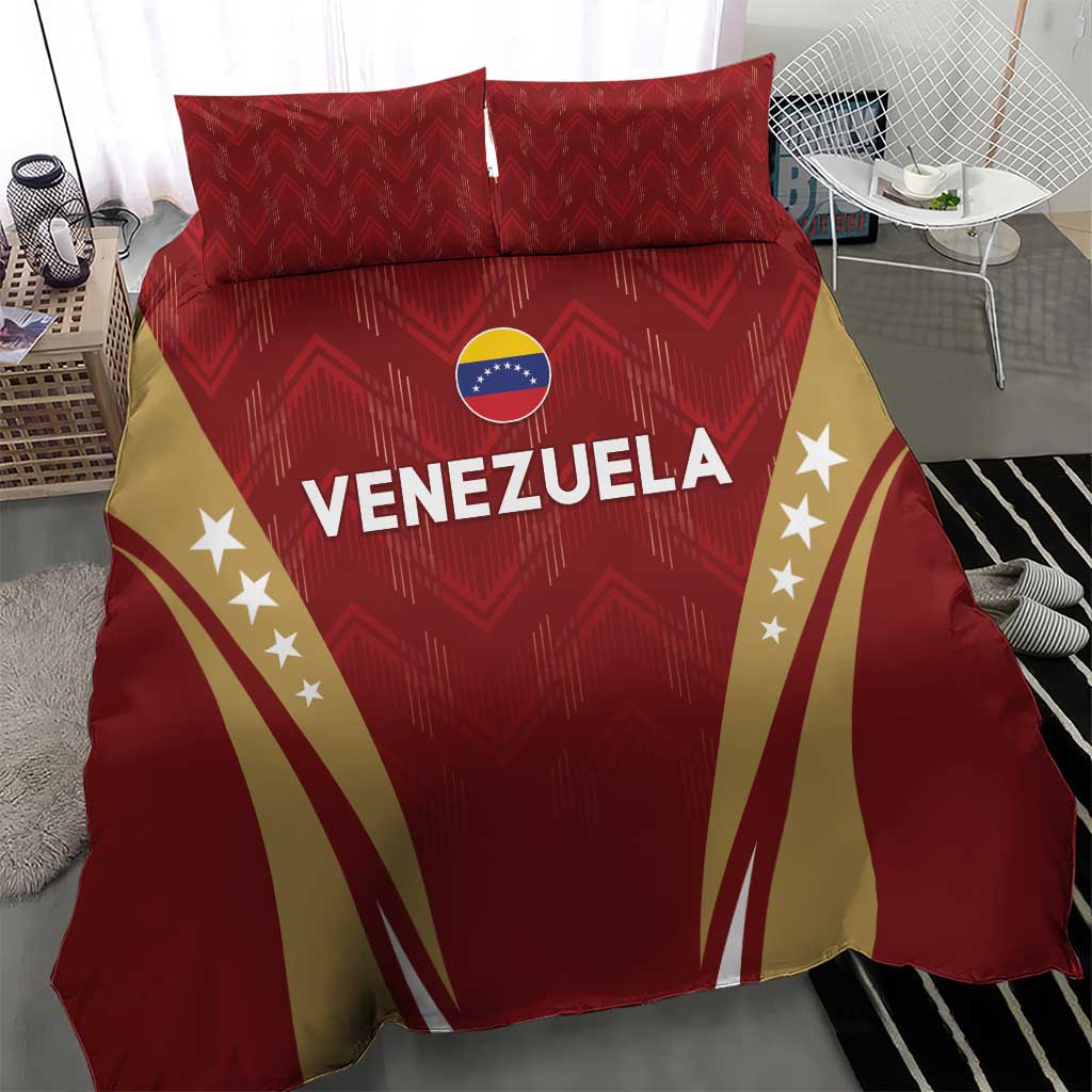 Venezuela Football Bedding Set Go Champions