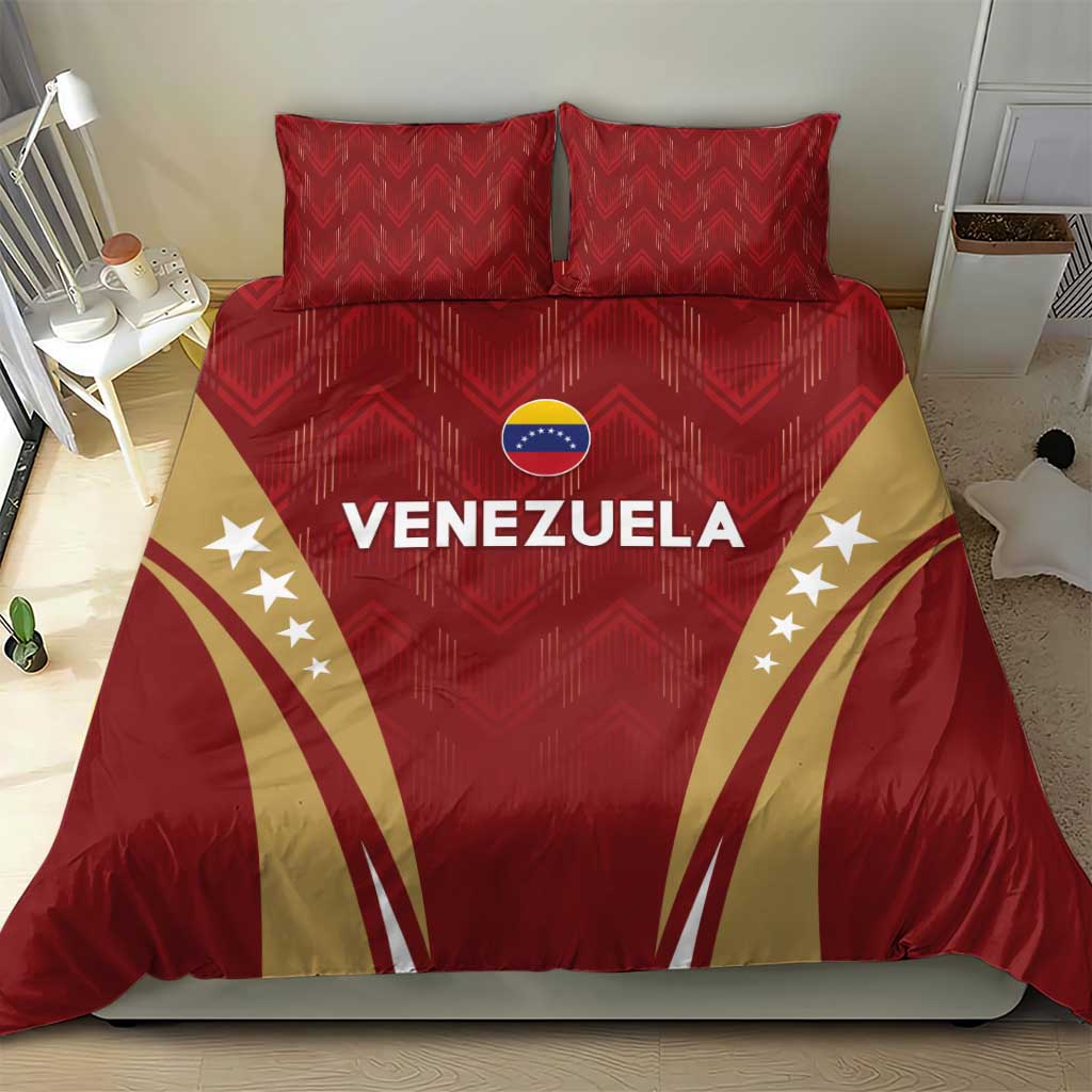 Venezuela Football Bedding Set Go Champions