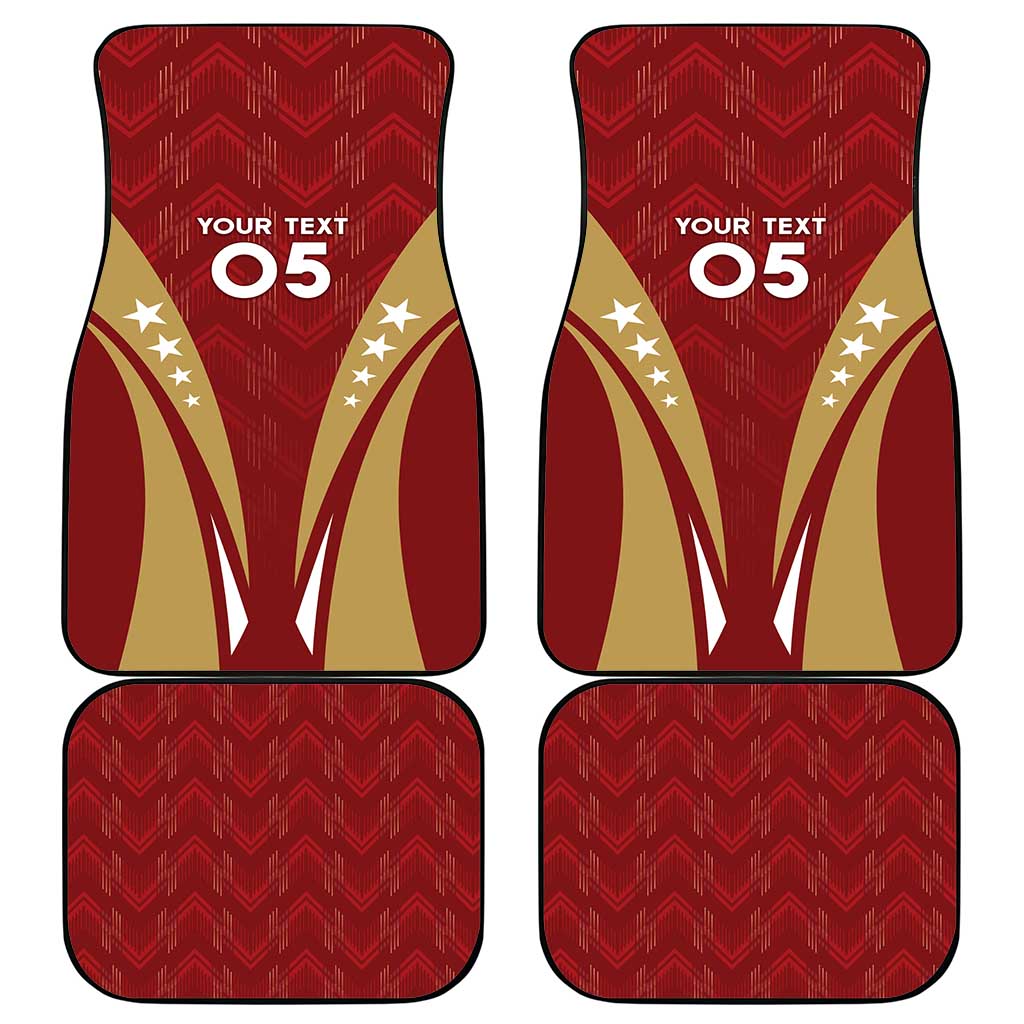 Venezuela Football Car Mats Go Champions