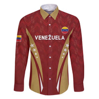 Custom Venezuela Football Family Matching Off The Shoulder Long Sleeve Dress and Hawaiian Shirt Go Champions