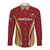 Custom Venezuela Football Long Sleeve Button Shirt Go Champions