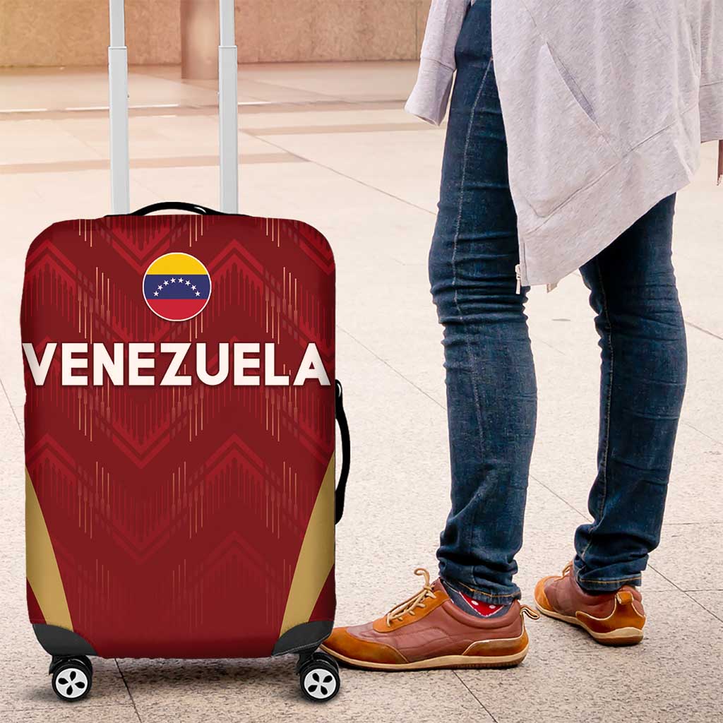 Venezuela Football Luggage Cover Go Champions