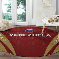 Venezuela Football Round Carpet Go Champions