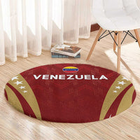 Venezuela Football Round Carpet Go Champions