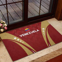 Venezuela Football Rubber Doormat Go Champions