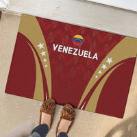 Venezuela Football Rubber Doormat Go Champions