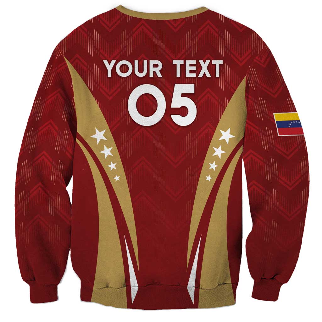 Custom Venezuela Football Sweatshirt Go Champions