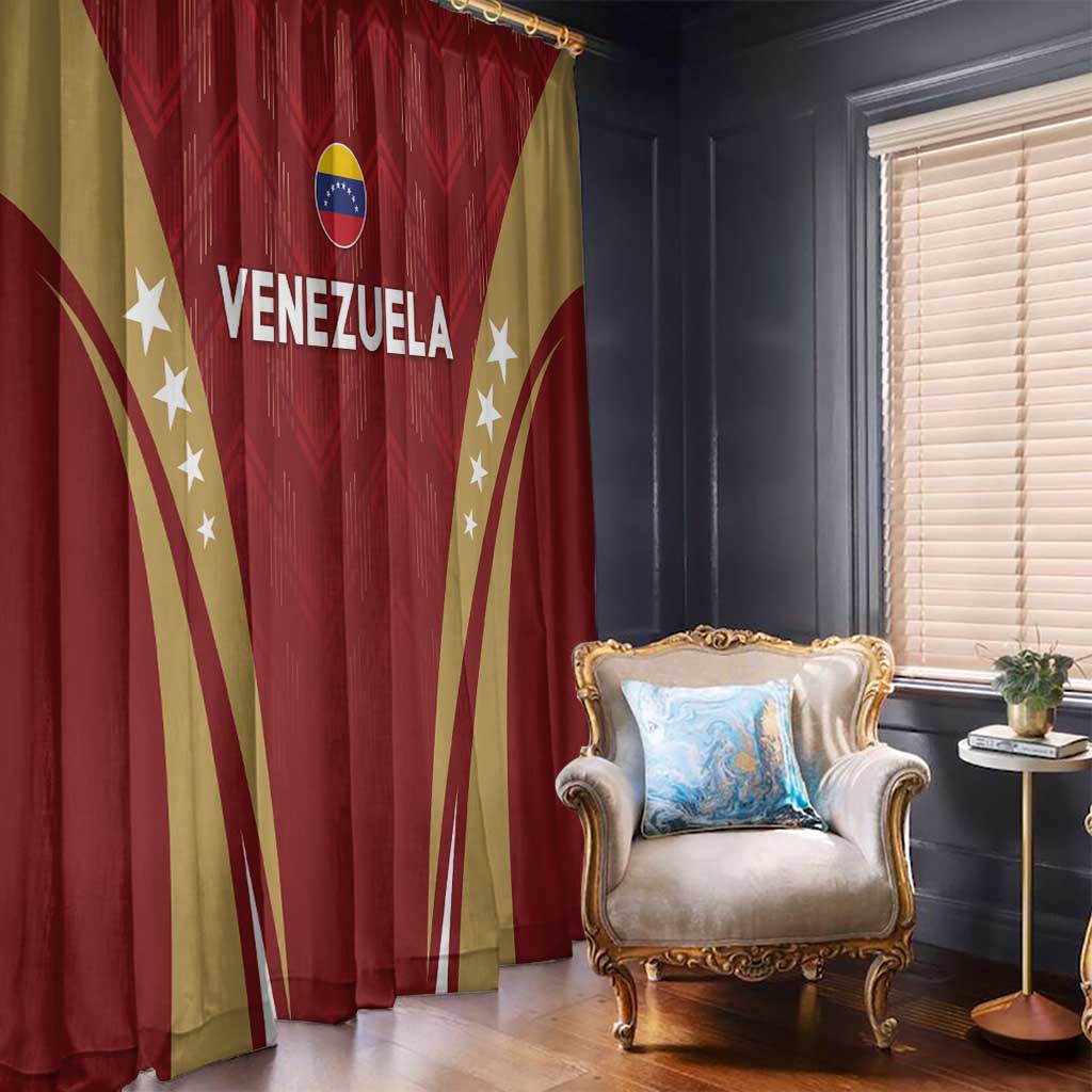 Venezuela Football Window Curtain Go Champions