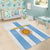 Argentina Football Area Rug Albiceleste Unique Style