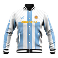 Custom Argentina Football Baseball Jacket Albiceleste Unique Style
