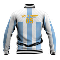 Custom Argentina Football Baseball Jacket Albiceleste Unique Style