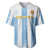 Custom Argentina Football Baseball Jersey Albiceleste Unique Style