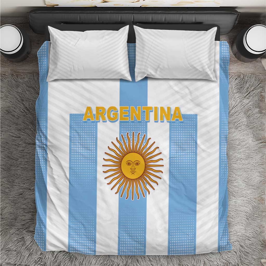 Argentina Football Bedding Set Albiceleste Unique Style