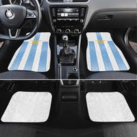 Argentina Football Car Mats Albiceleste Unique Style