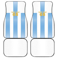 Argentina Football Car Mats Albiceleste Unique Style
