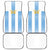 Argentina Football Car Mats Albiceleste Unique Style
