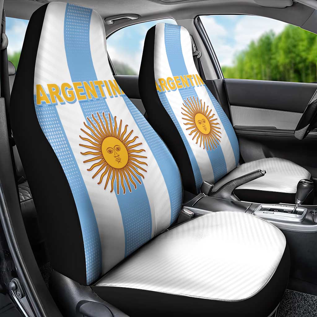 Argentina Football Car Seat Cover Albiceleste Unique Style