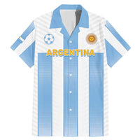 Custom Argentina Football Family Matching Mermaid Dress and Hawaiian Shirt Albiceleste Unique Style