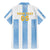 Custom Argentina Football Family Matching Mermaid Dress and Hawaiian Shirt Albiceleste Unique Style