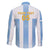 Custom Argentina Football Family Matching Short Sleeve Bodycon Dress and Hawaiian Shirt Albiceleste Unique Style