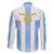 Custom Argentina Football Family Matching Tank Maxi Dress and Hawaiian Shirt Albiceleste Unique Style