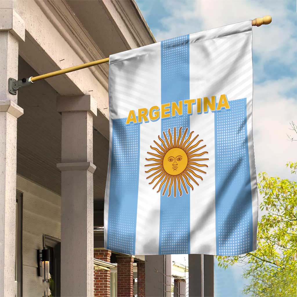 Argentina Football Garden Flag Albiceleste Unique Style