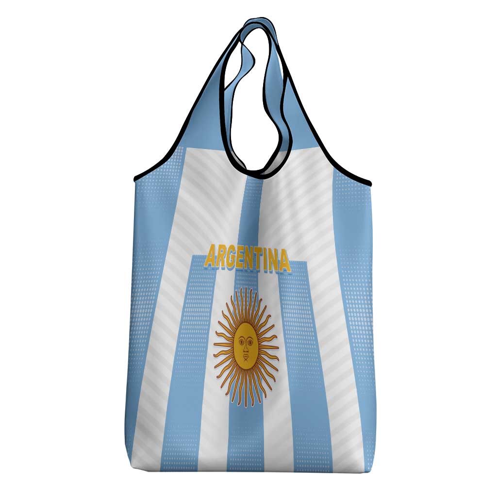 Argentina Football Grocery Bag Albiceleste Unique Style
