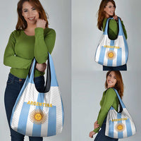 Argentina Football Grocery Bag Albiceleste Unique Style